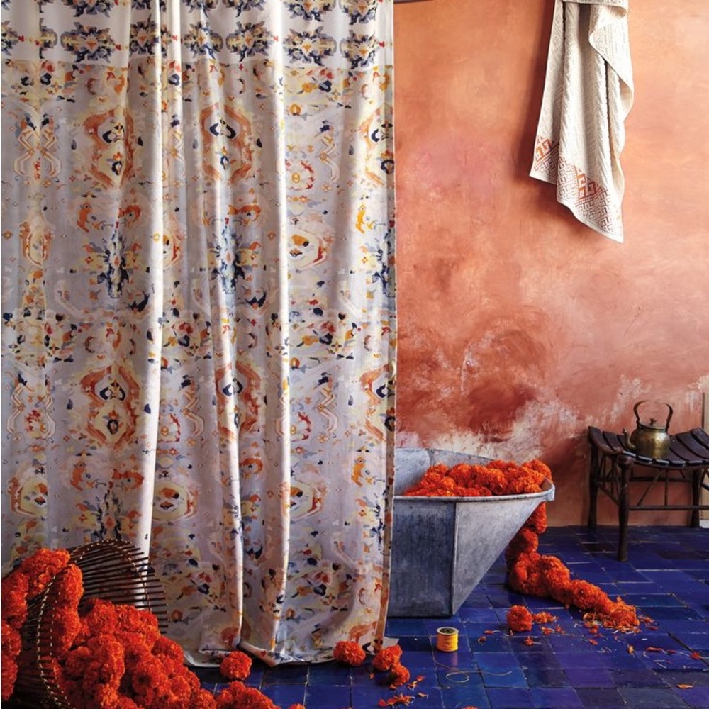 Anthropologie Orissa Shower Curtain